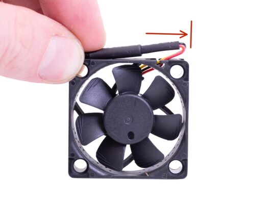 Assemblage du ventilateur de la hotend