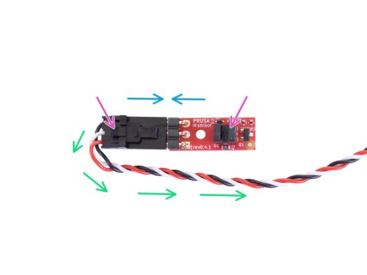 Filament sensor assembling (optional)