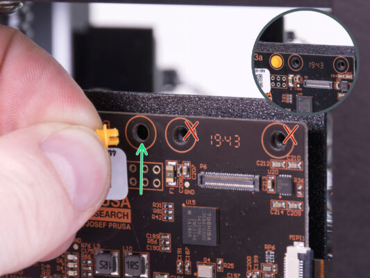 Installieren des LCD-Adapter-Abstandshalters (NEU)