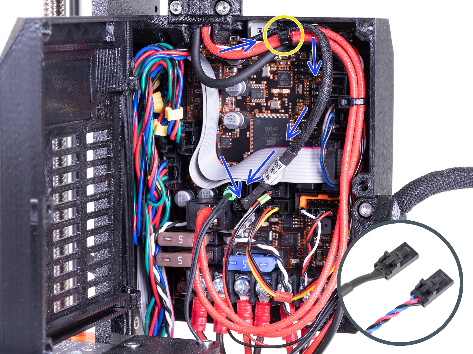 Hotend cable guiding (part 2)