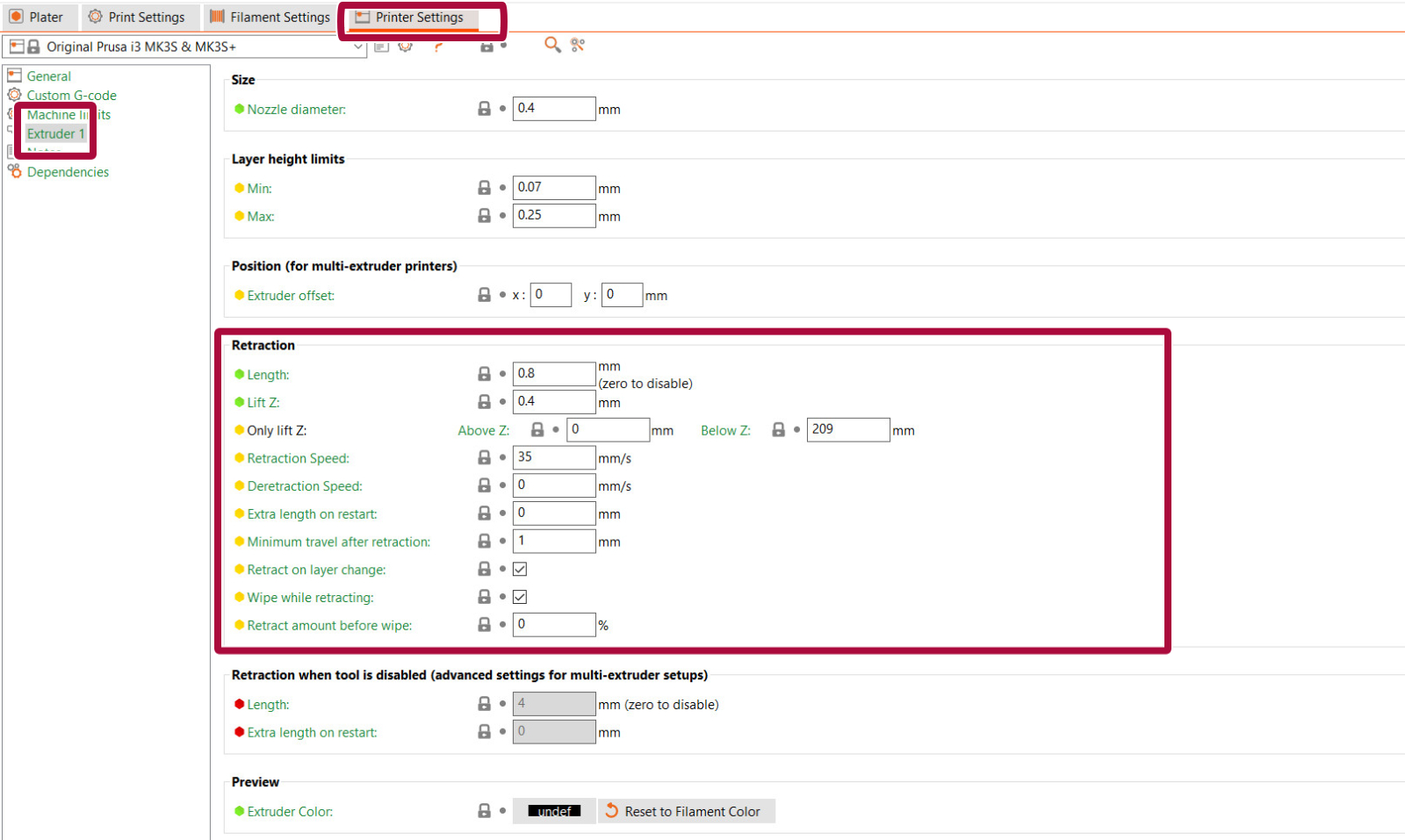 ESUN PETG Print Settings – How do I print this? (Printing help) – Prusa3D  Forum