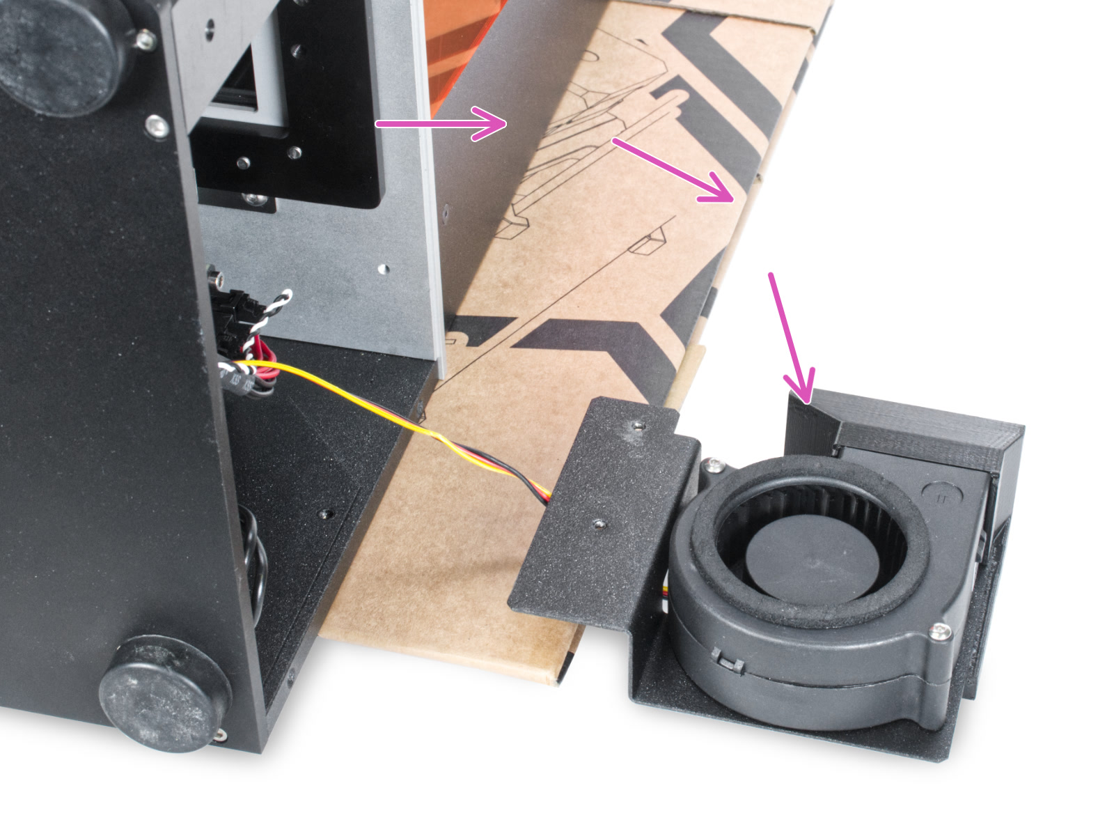 Removing the blower fan assembly