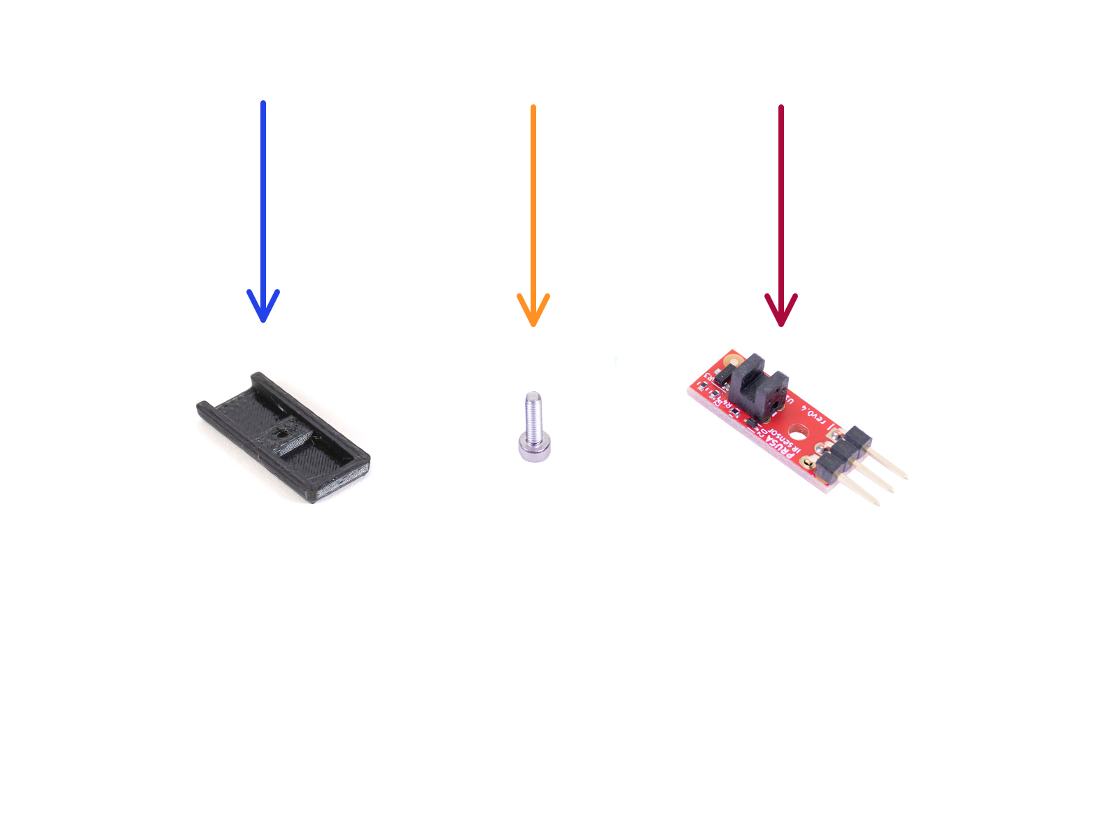 IR Filament sensor: parts preparation