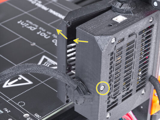 Disconnecting the PSU cables