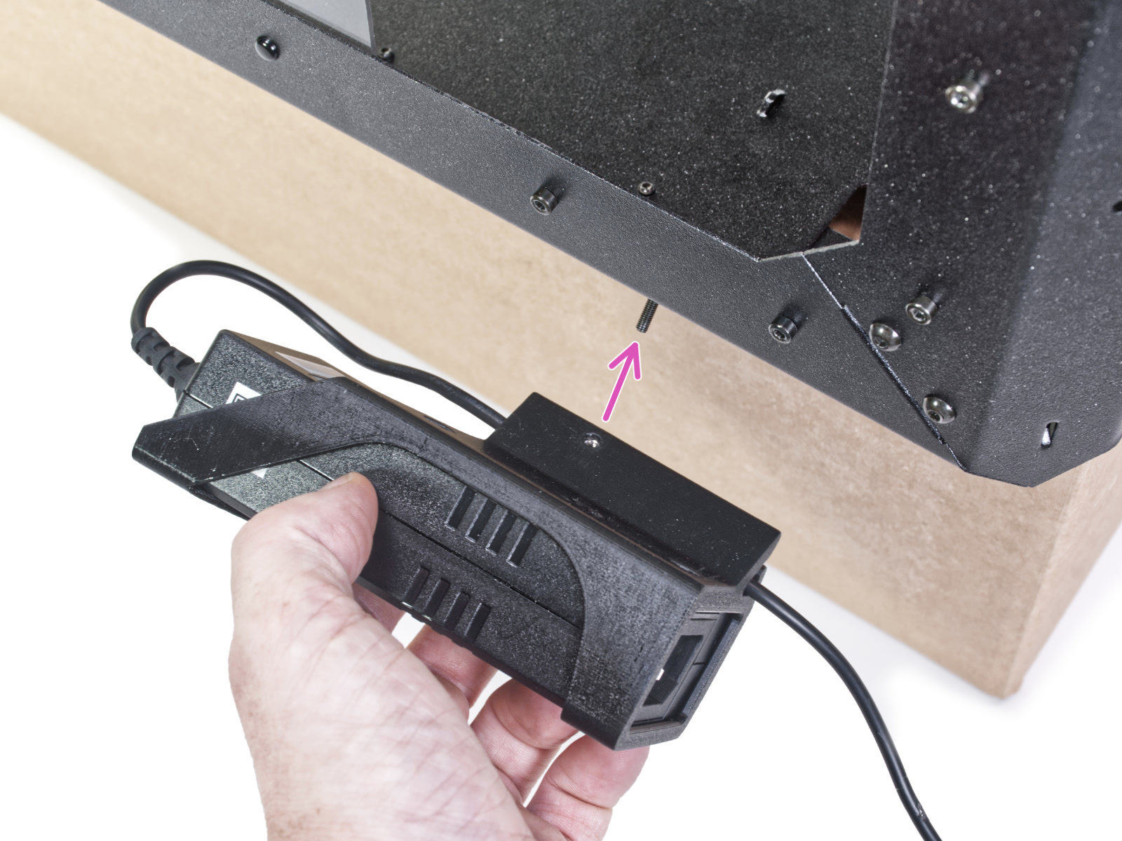 Mounting the external PSU