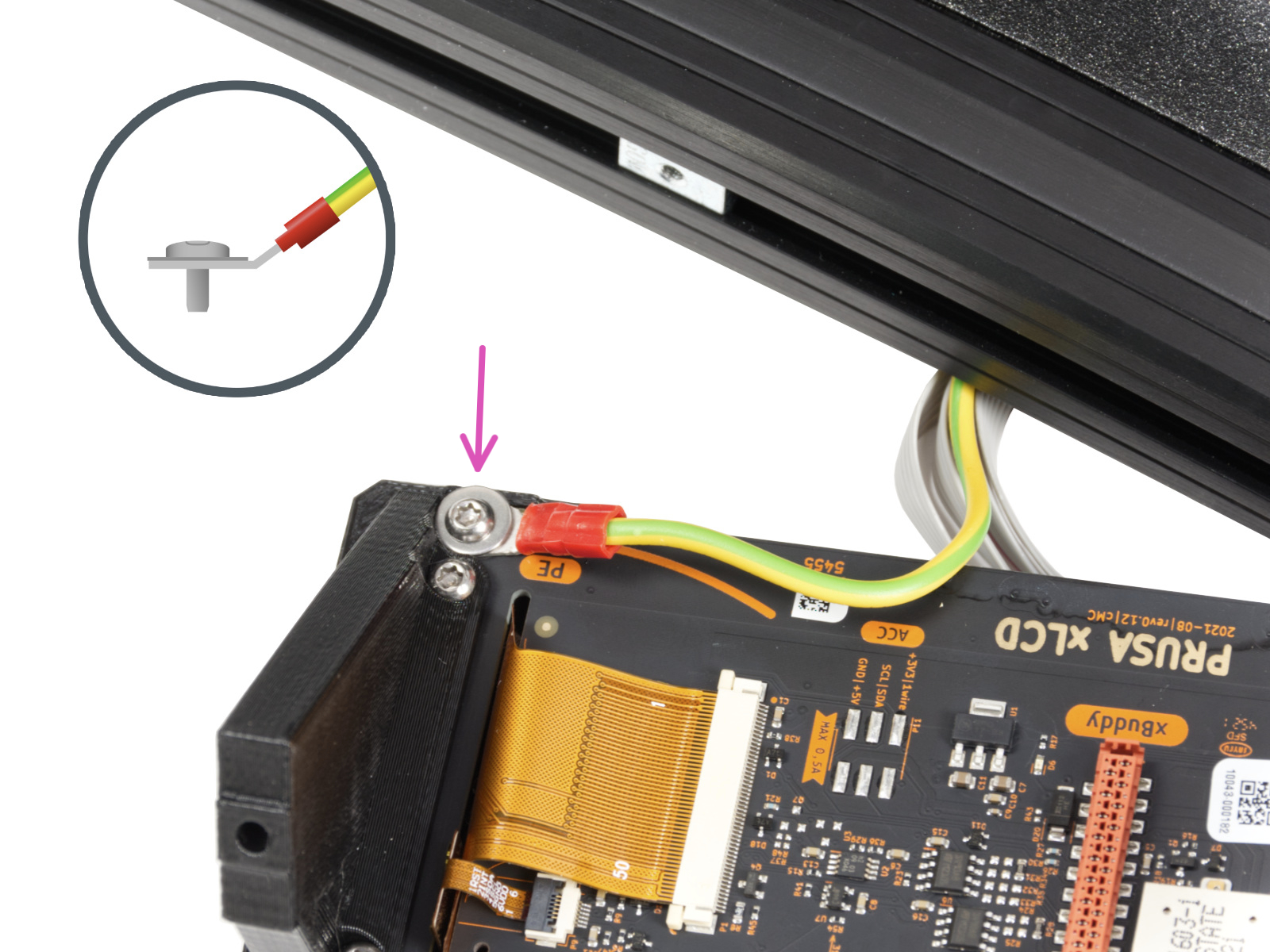 Version A: LCD Kabel