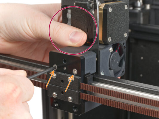 Instalace extruderu