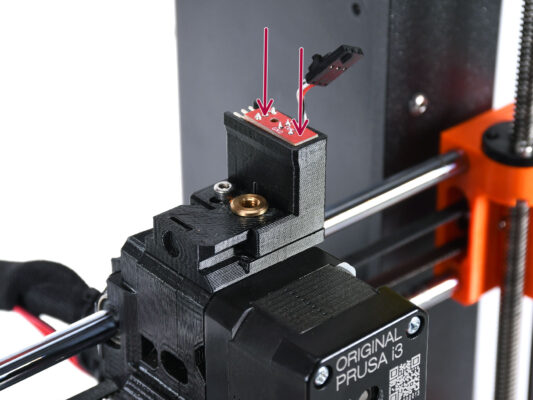 Montáž IR filament senzoru