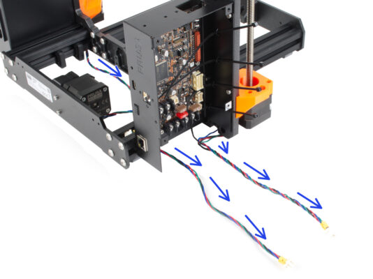 Connecting the Z motors