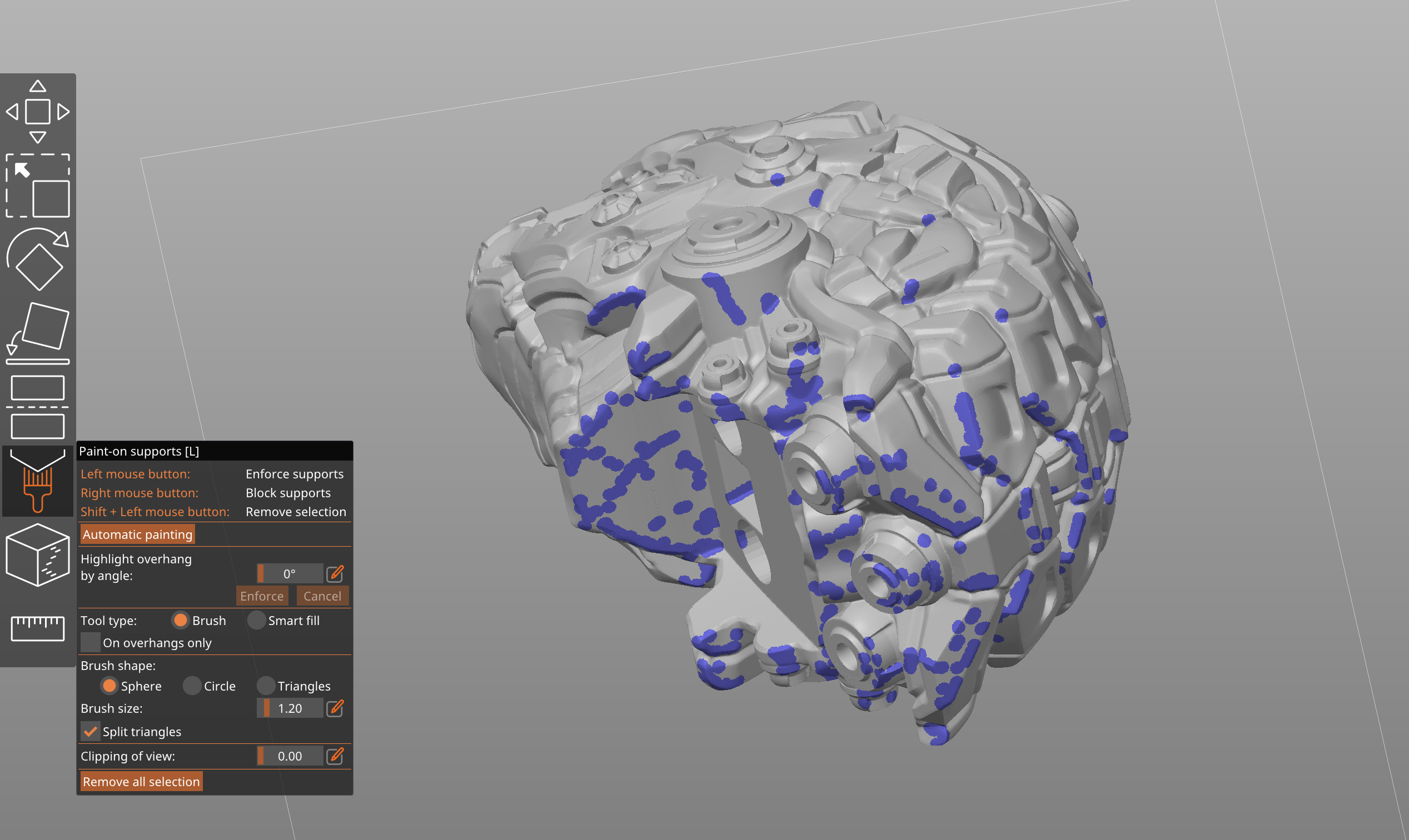 Support material  Prusa Knowledge Base