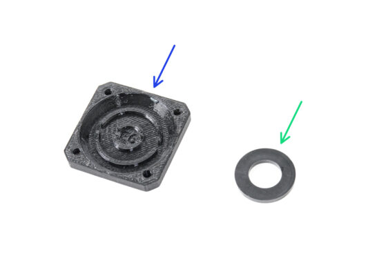 PG-front-case: Vorbereitung der Teile