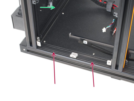Instaling rear extrusion covers