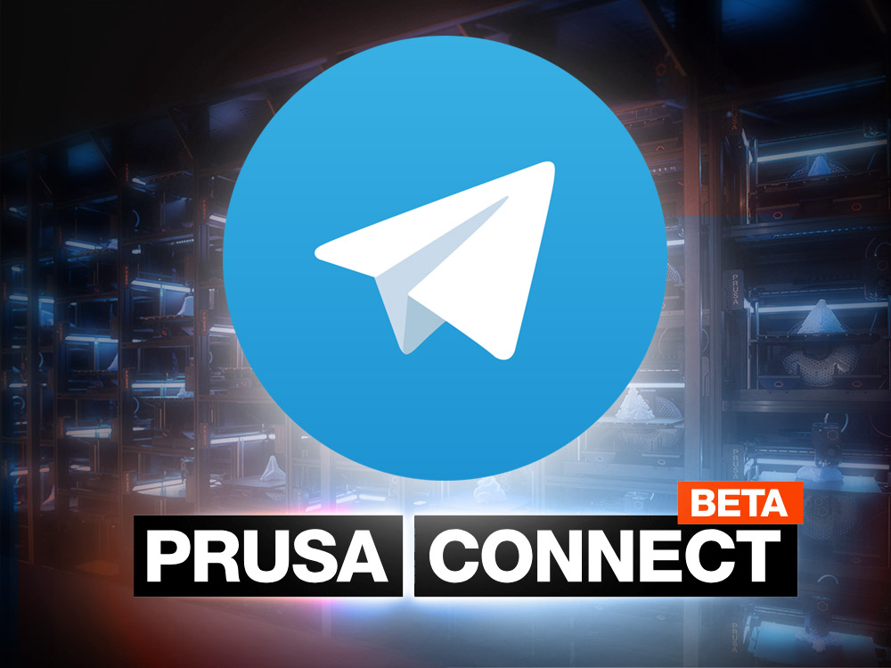 Prusa Connect - Configurazione delle notifiche di Telegram