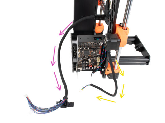 Montando el Ext-cable-holder