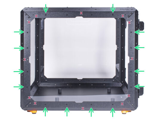 Montaje del panel lateral (izquierda)