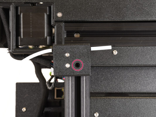 Montaž filament senzoru a držáku cívky
