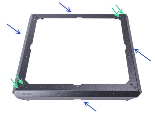 Montaje de la estructura base