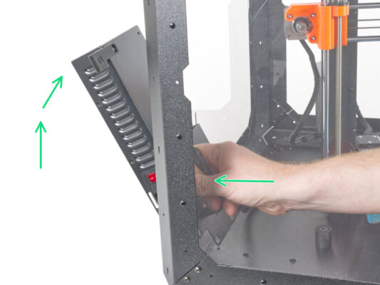 Installation du bloc d'alimentation