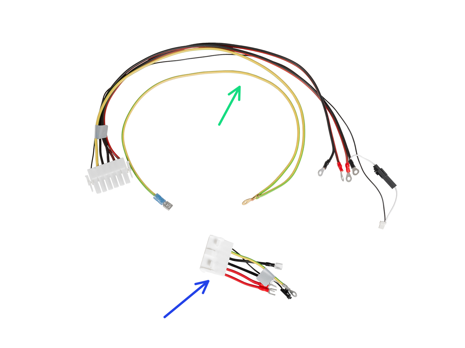 Installation du câble à connexion rapide : préparation des pièces