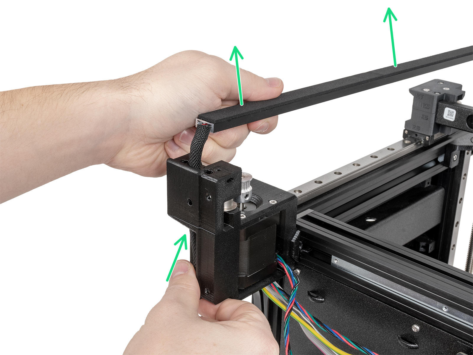 CoreXY back disassembly