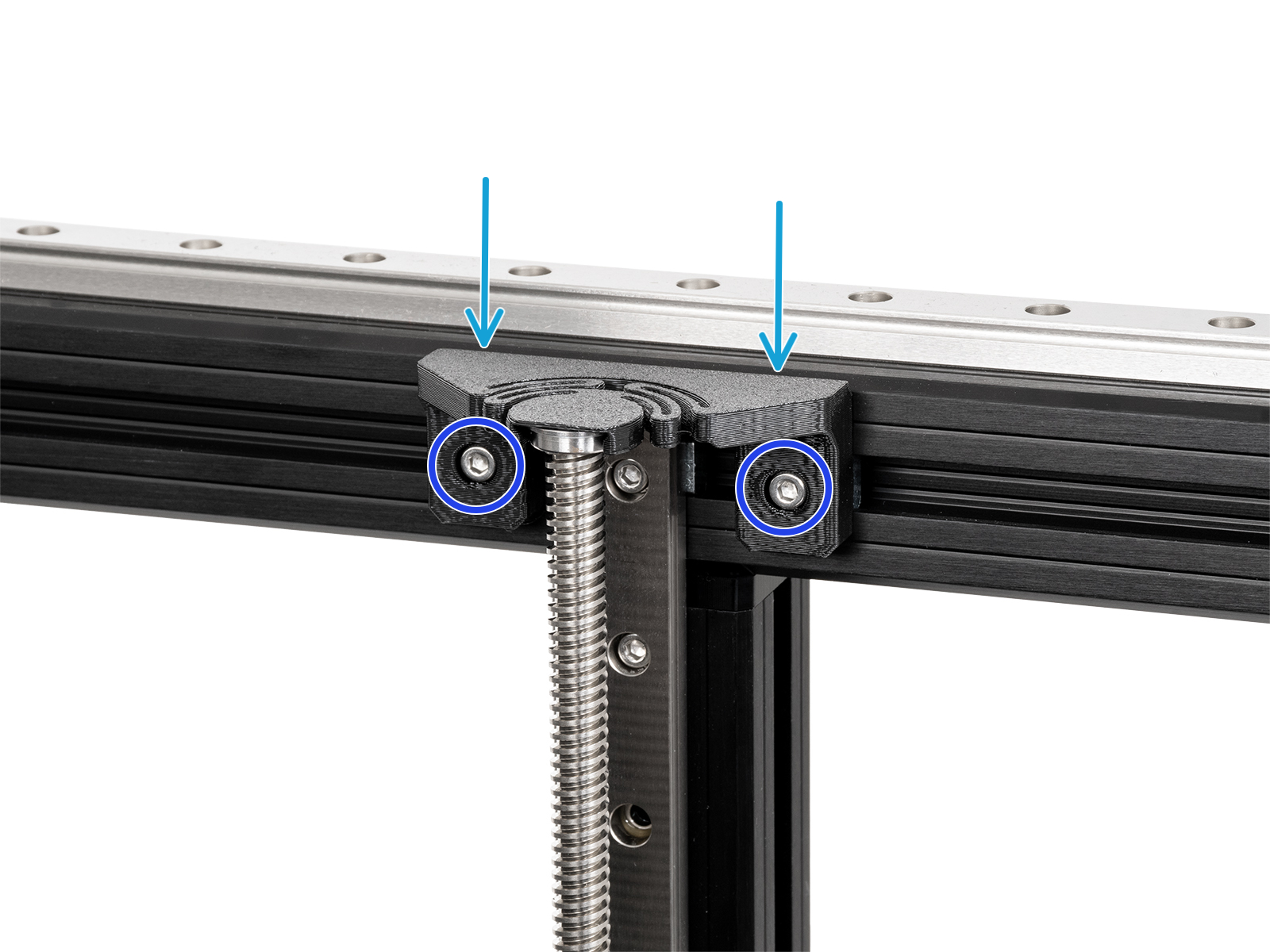 Z-axis bearing securing