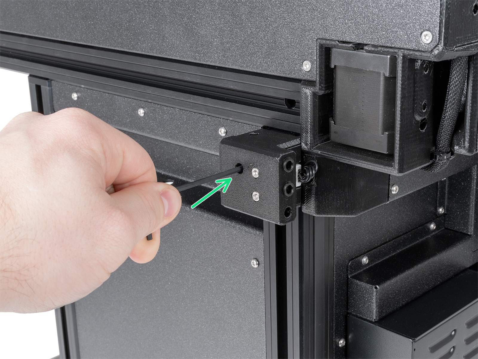 Filament sensor attaching