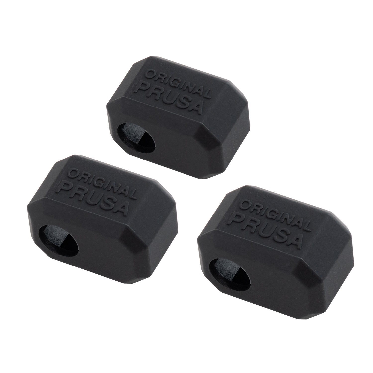TUZUK 4 Coperchi In Silicone Per Hotend Stampanti 3D - Compatibili Con MK7/MK8/MK9, Creality CR-10, Ender 3, ANET A8 - Antiaderenti E Isolanti (Nero)