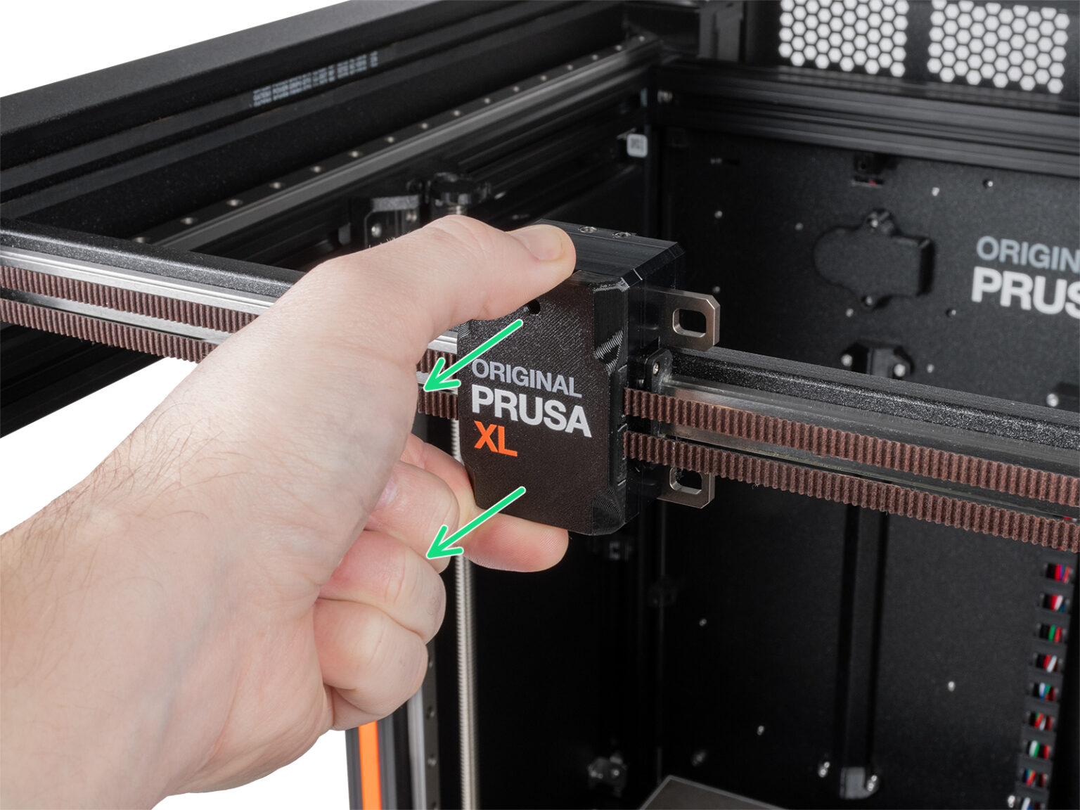 How to replace the tch-profile-insert (XL) | Prusa Knowledge Base