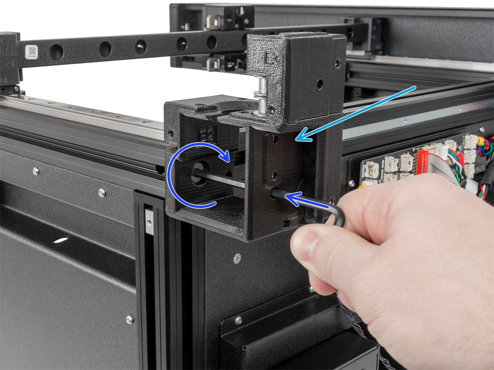 CoreXY back assembly