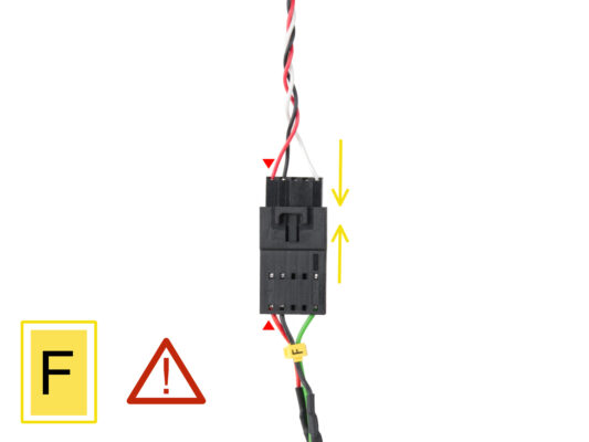 Připojení adaptéru kabelu MK3.5 (část 2)