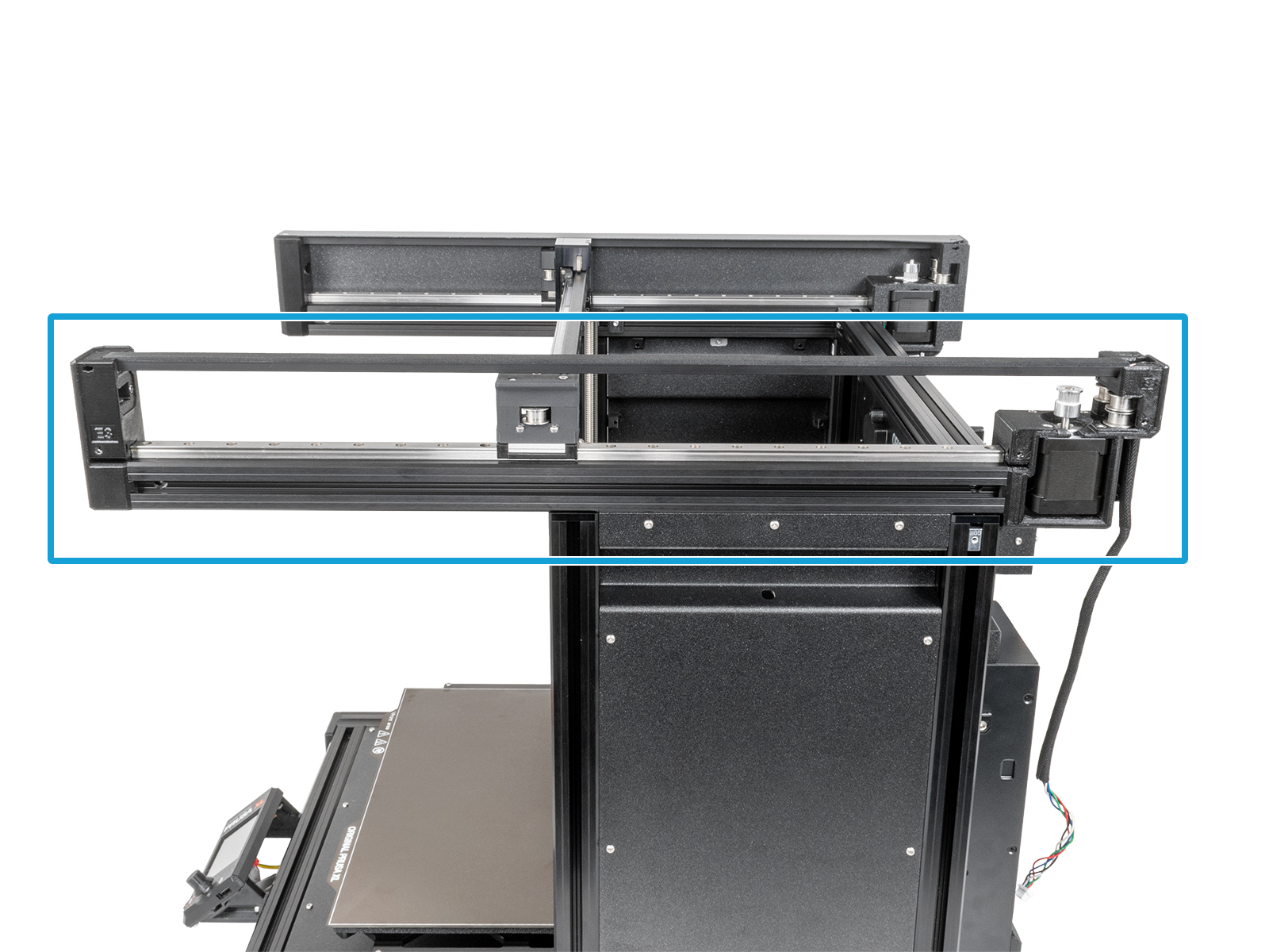 Inserimento striscia led: lato anteriore