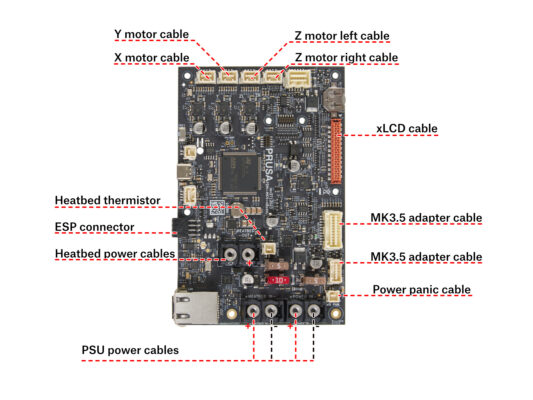 MK3.5: Připojení adaptéru