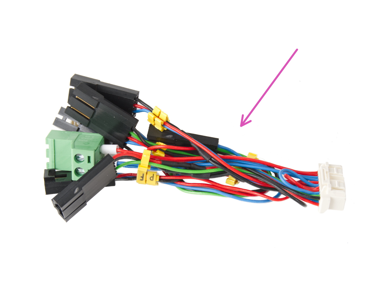 Adaptér kabelu MK3.5: příprava dílů