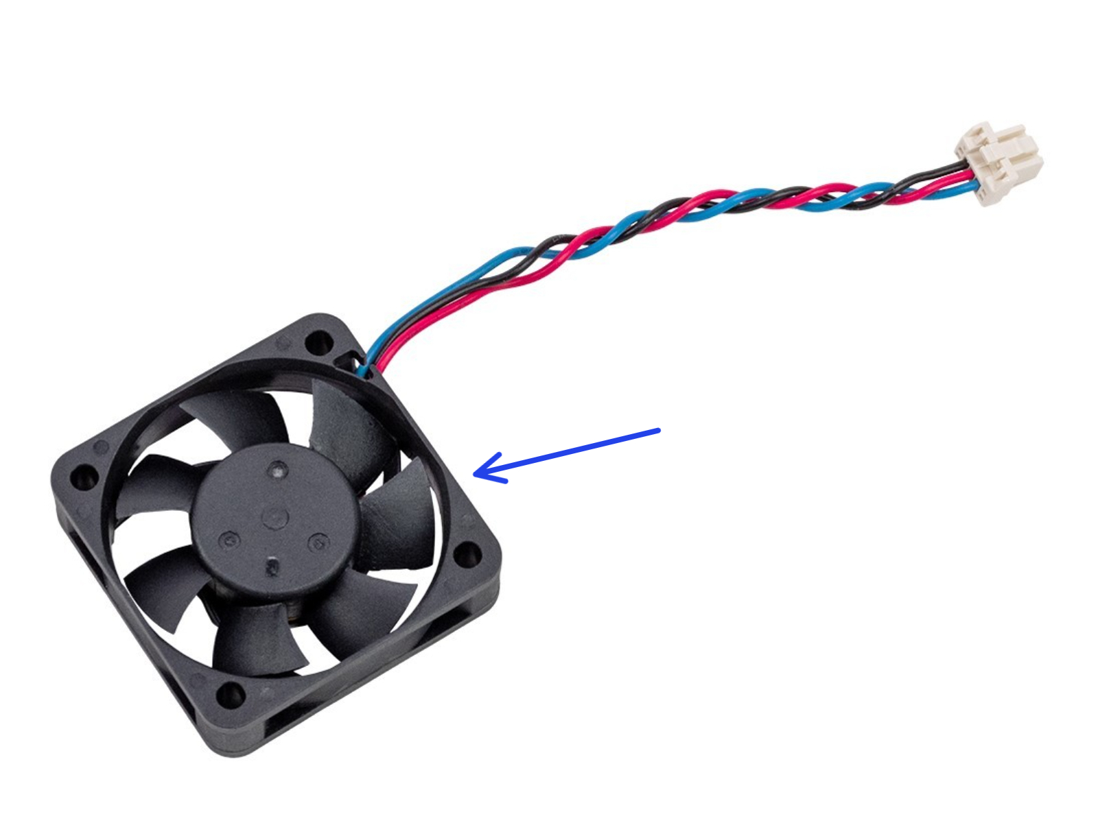 Mounting the hotend fan - preparation