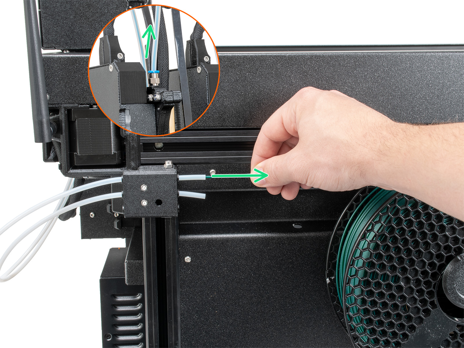 Assistant : Recalibrer les capteurs de filament