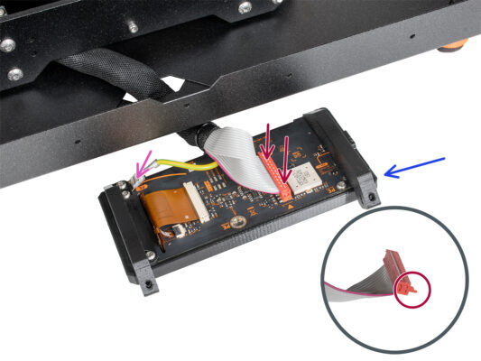 Connexion du LCD