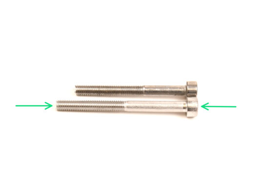 Tension screws assembly