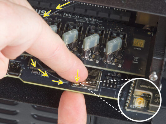 Antenna & Nextruder connecting