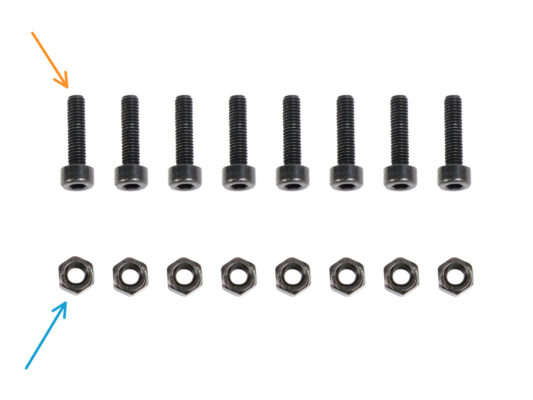 Base & feet: parts preparation