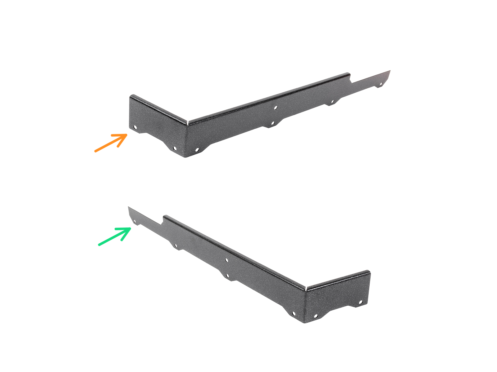 Door frame left & right: parts preparation