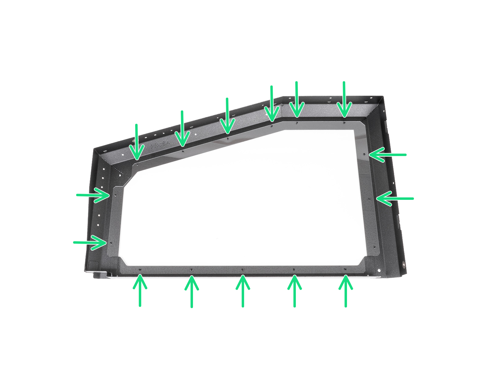 Left panel securing