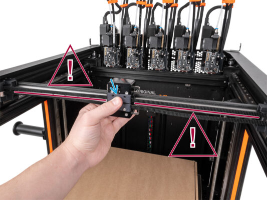 Remplacement du belt-clamp supérieur