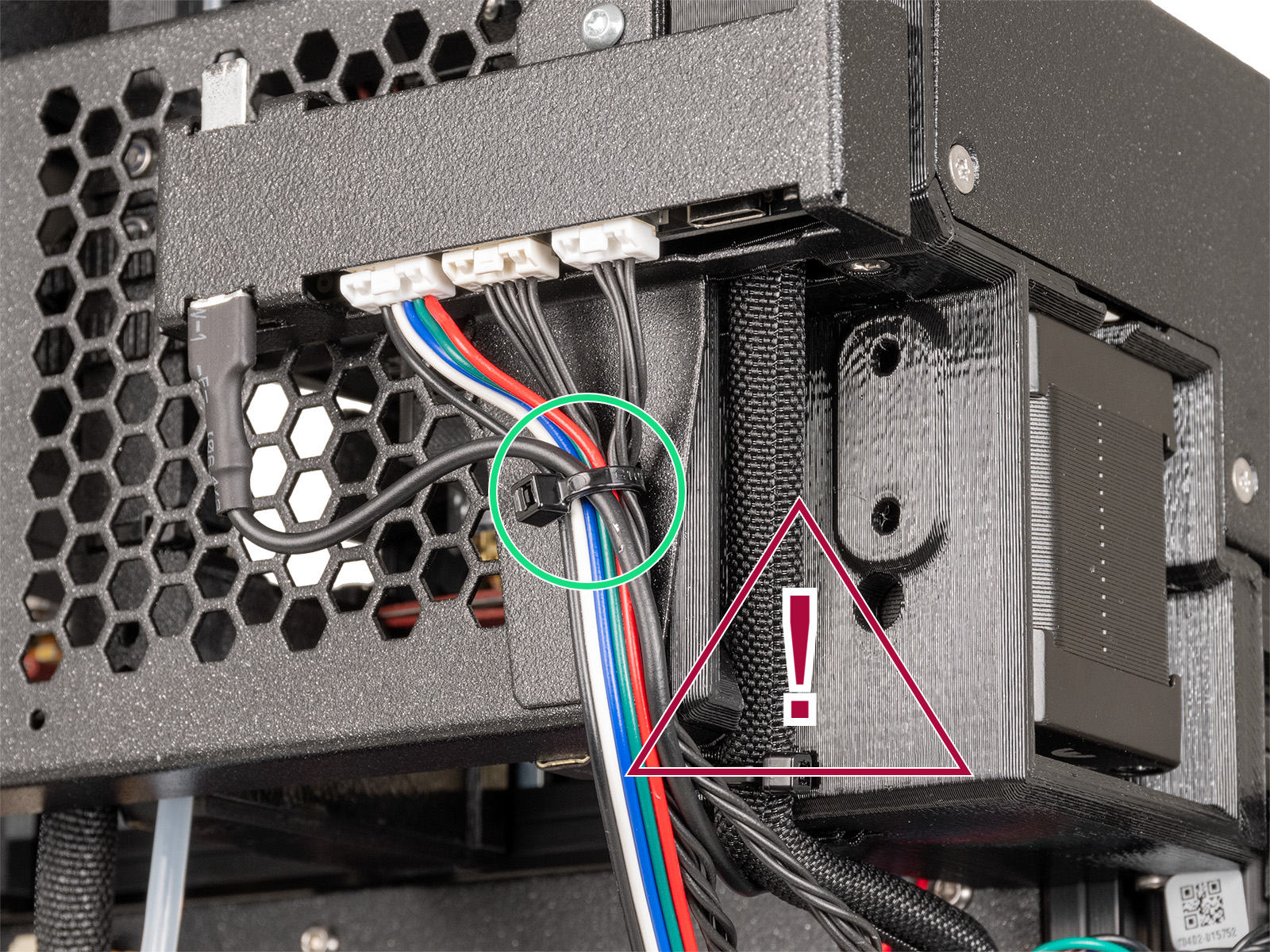 Enclosure cables securing