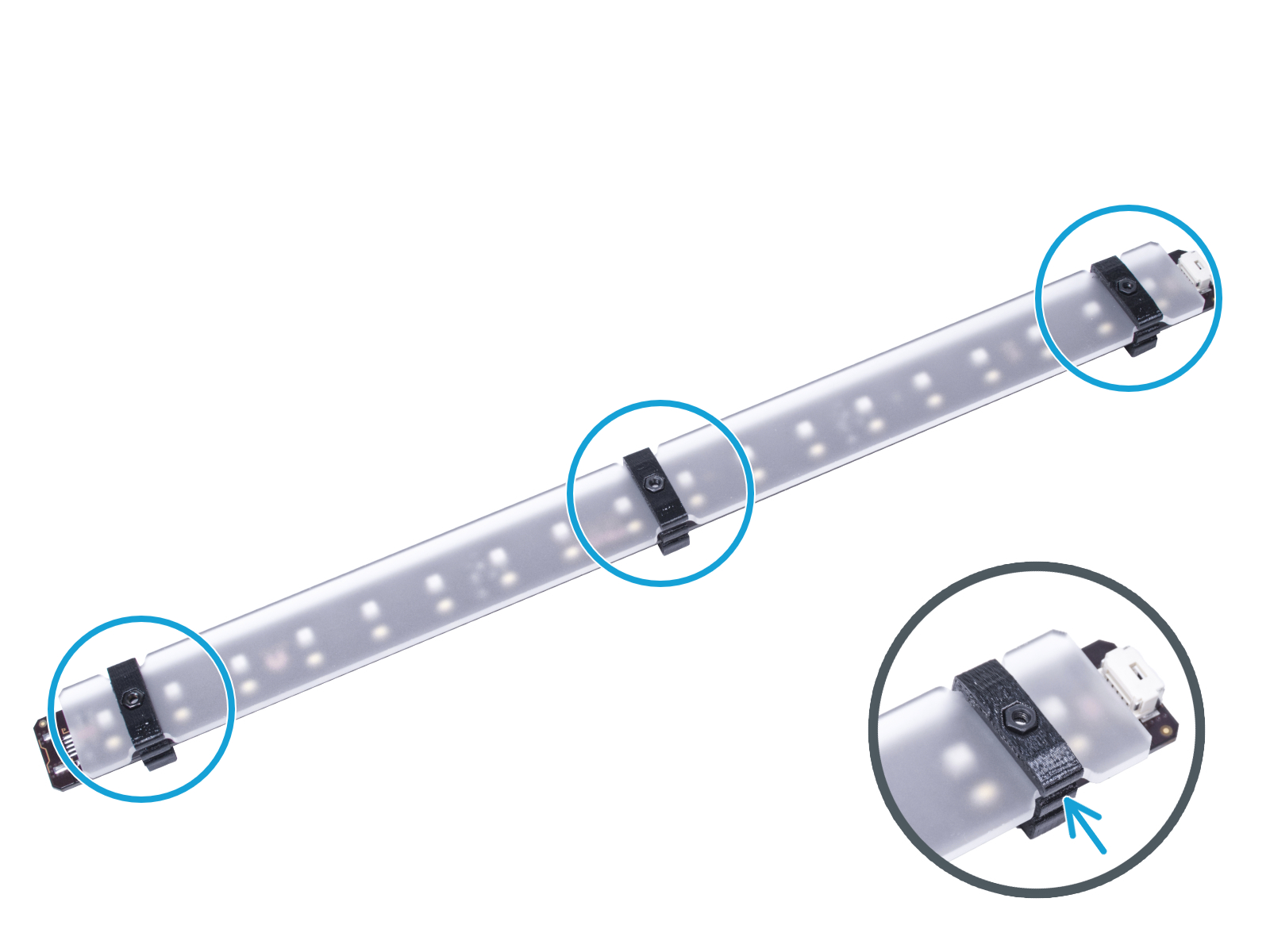 Zusammenbau des LED-Streifens (Erweiterung)