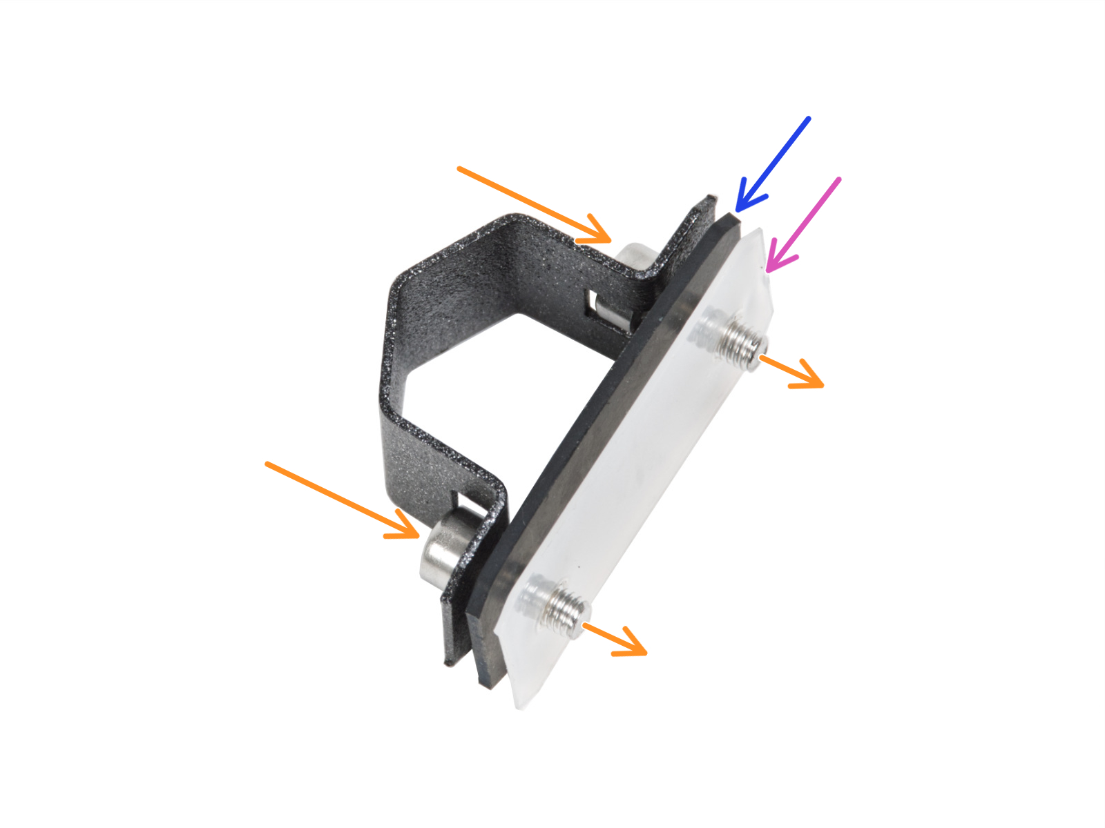 Assembling the bearing clips