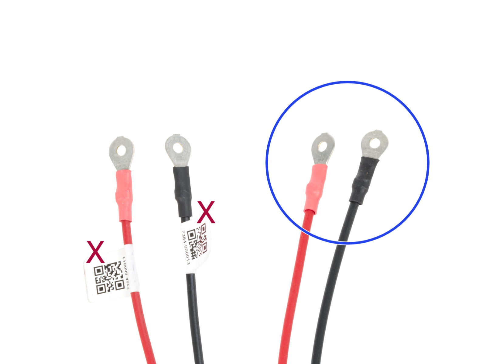 Montaje del cable de la base calefactable (parte 1)