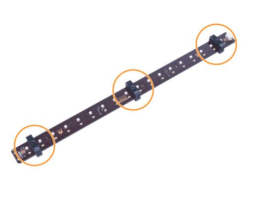 Assemblage de la bande LED (module complémentaire)