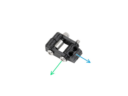 Idler-swivel disassembly