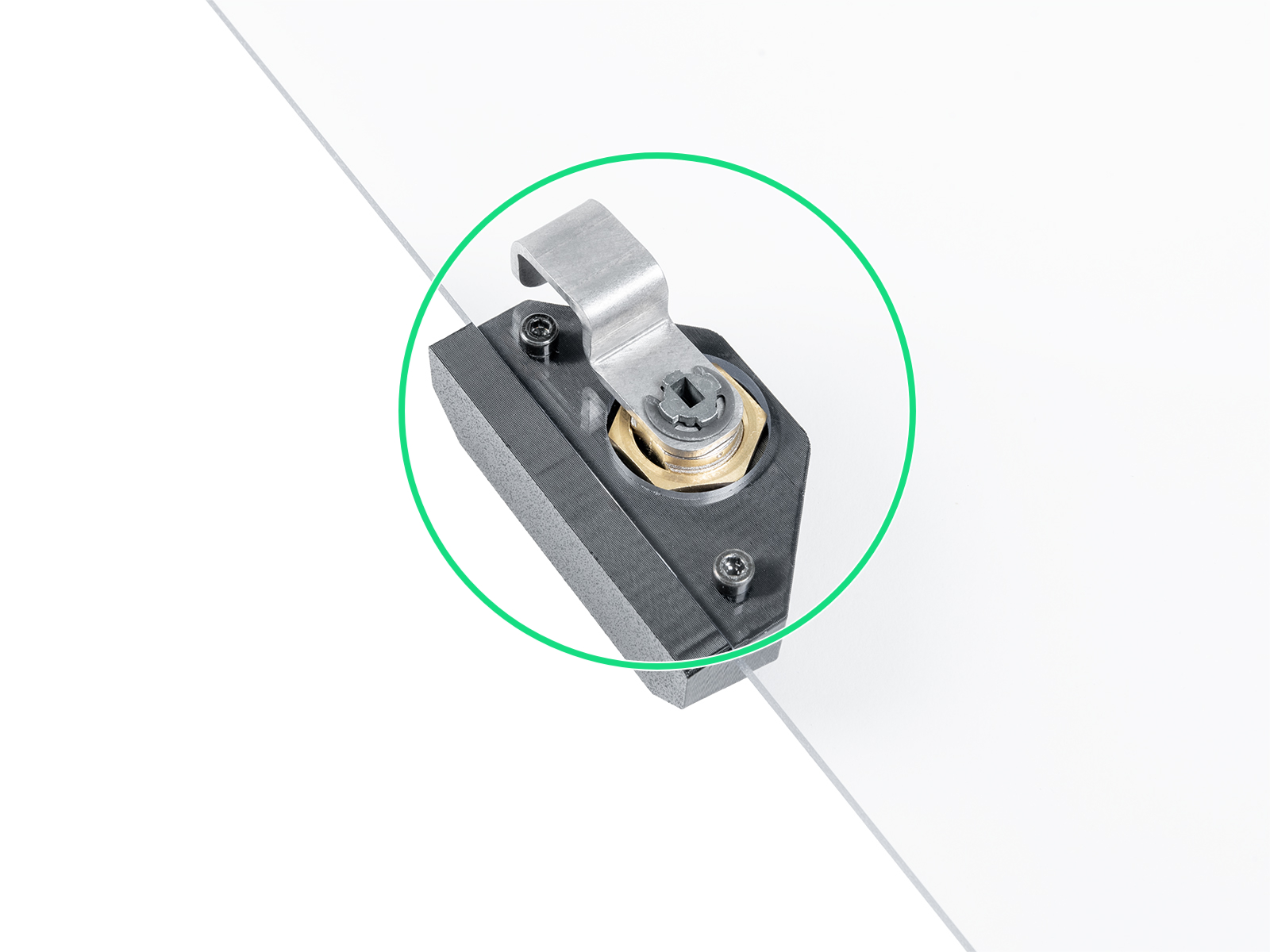 Securing the lock mechanism (add-on)