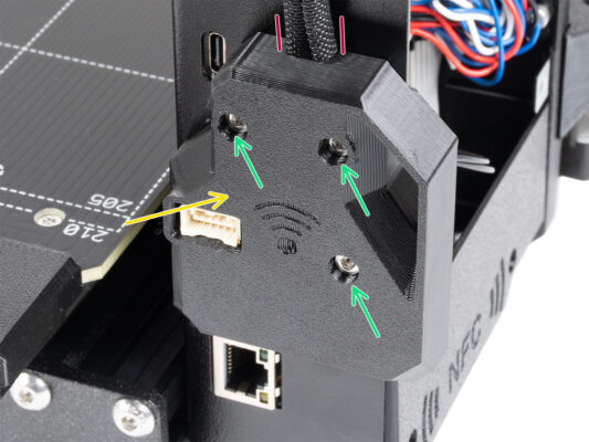 Instalación de la cubierta del conjunto del WiFi